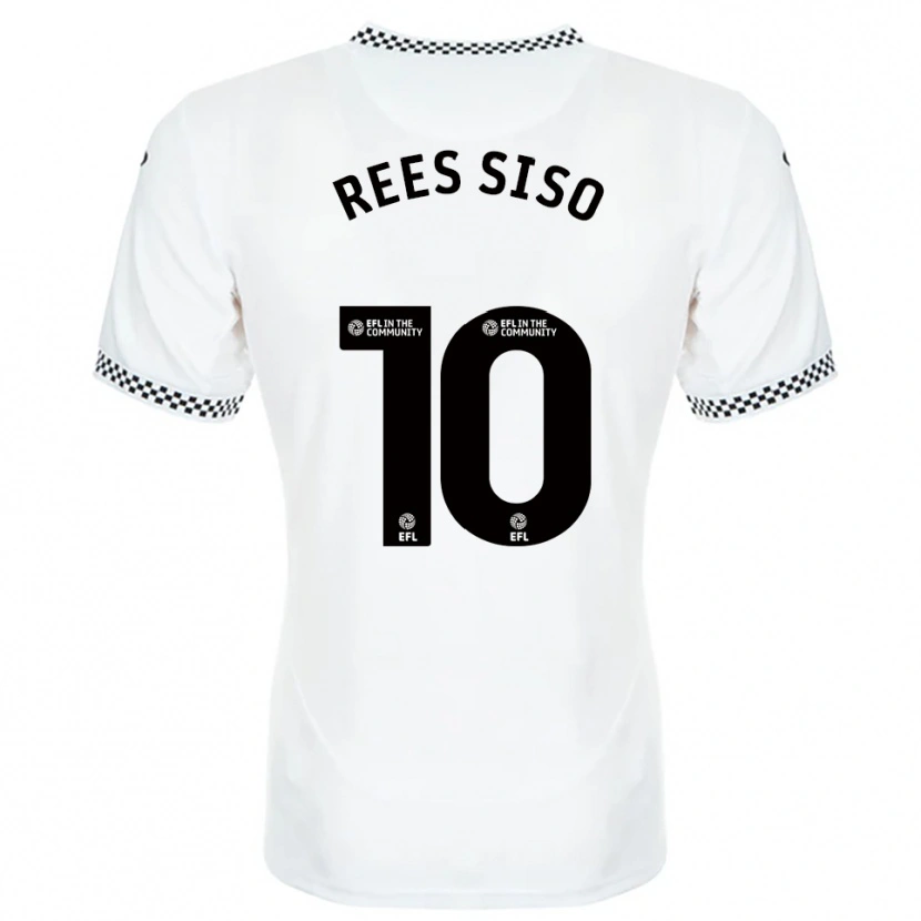 Danxen Homem Camisola Ramon Rees-Siso #10 Branco Laranja Principal 2025/26 Camisa Brasil