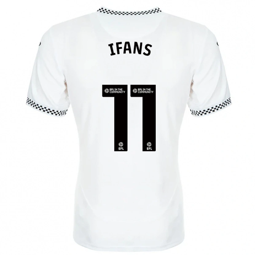 Danxen Homem Camisola Caio Ifans #11 Branco Laranja Principal 2025/26 Camisa Brasil