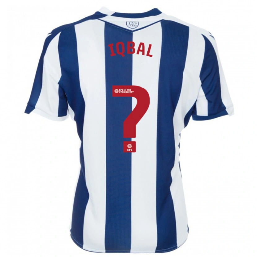 Danxen Homem Camisola Danyal Iqbal #0 Azul Marinho Branco Principal 2025/26 Camisa Brasil