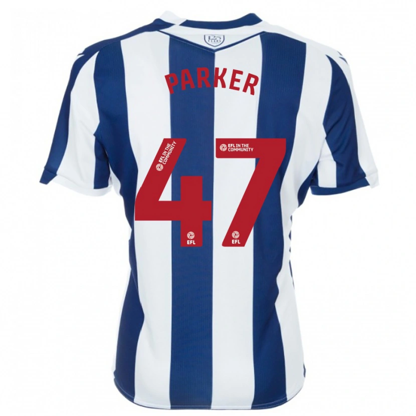 Danxen Homem Camisola Michael Parker #47 Azul Marinho Branco Principal 2025/26 Camisa Brasil