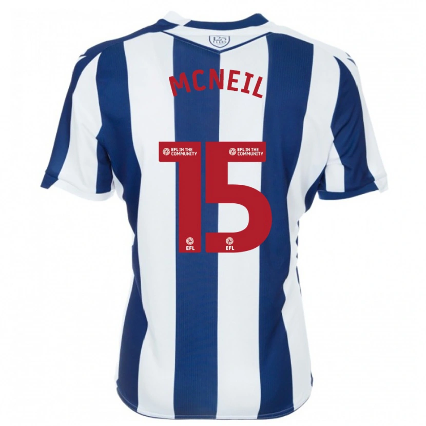 Danxen Homem Camisola Remar Mcneil #15 Azul Marinho Branco Principal 2025/26 Camisa Brasil