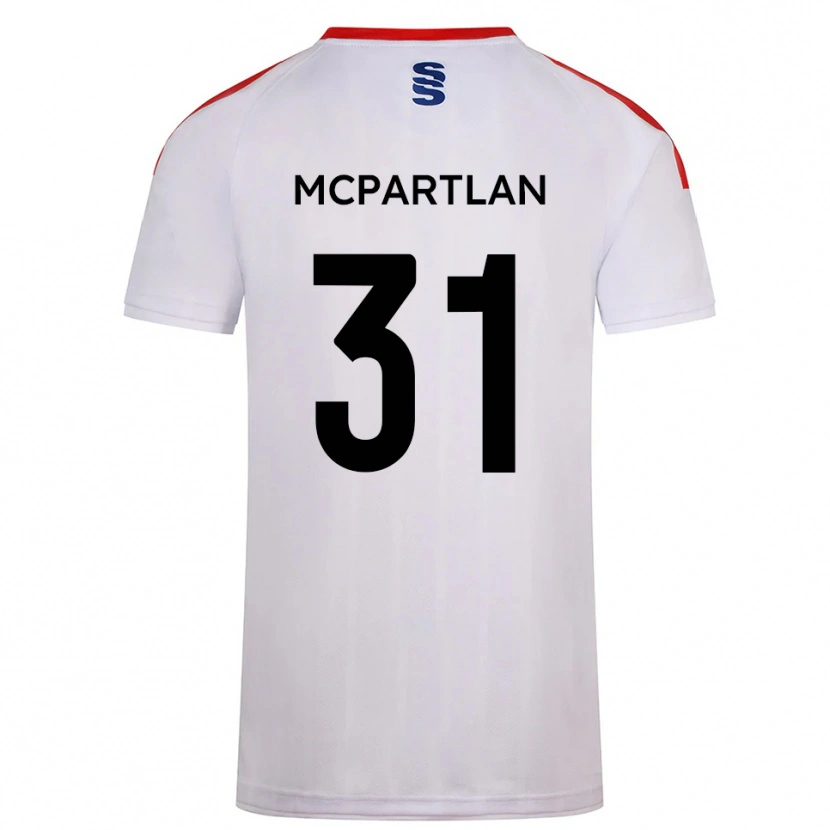 Danxen Homem Camisola Cian Mcpartlan #31 Branco Azul Marinho Principal 2025/26 Camisa Brasil