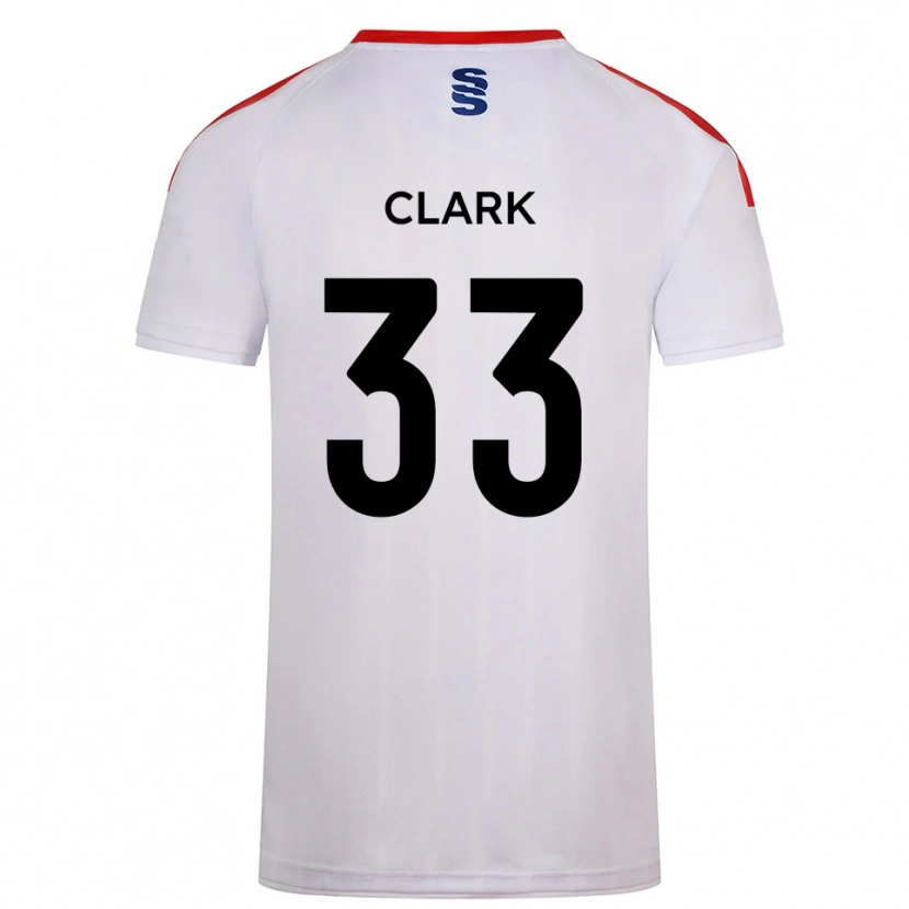 Danxen Homem Camisola Charlie Clark #33 Branco Azul Marinho Principal 2025/26 Camisa Brasil