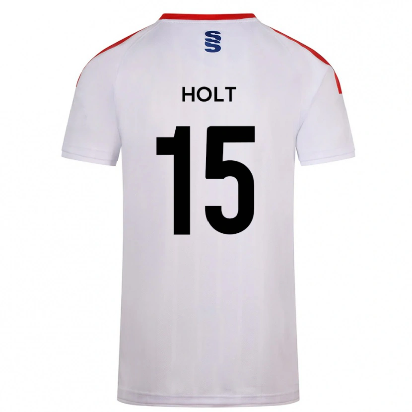 Danxen Homem Camisola Ella Holt #15 Branco Azul Marinho Principal 2025/26 Camisa Brasil