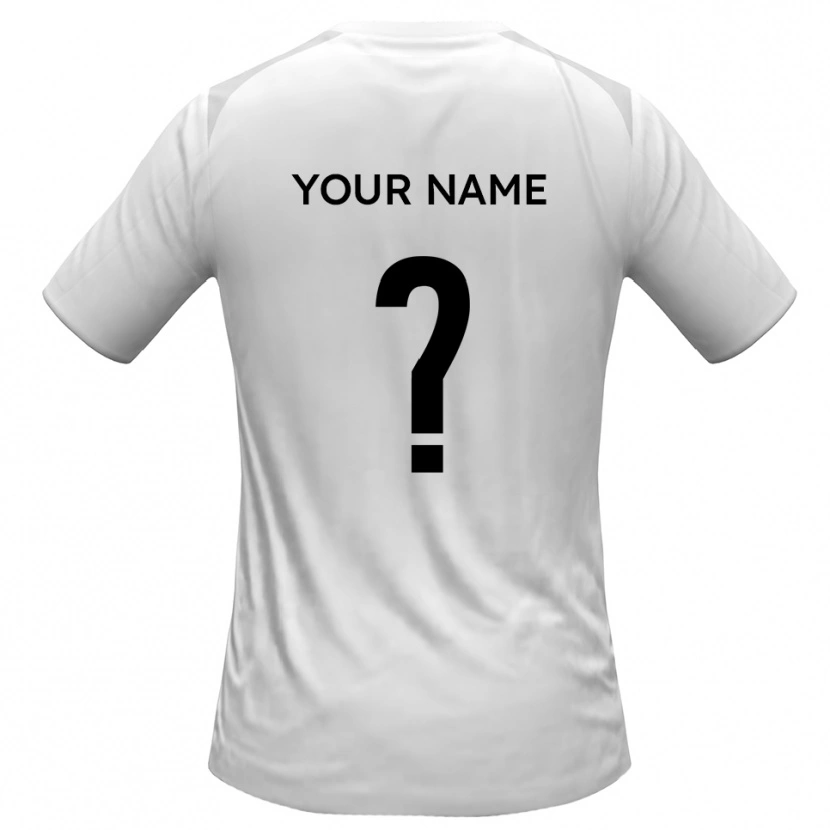 Danxen Homem Camisola Seu Nome #0 Branco Cinza Principal 2025/26 Camisa Brasil