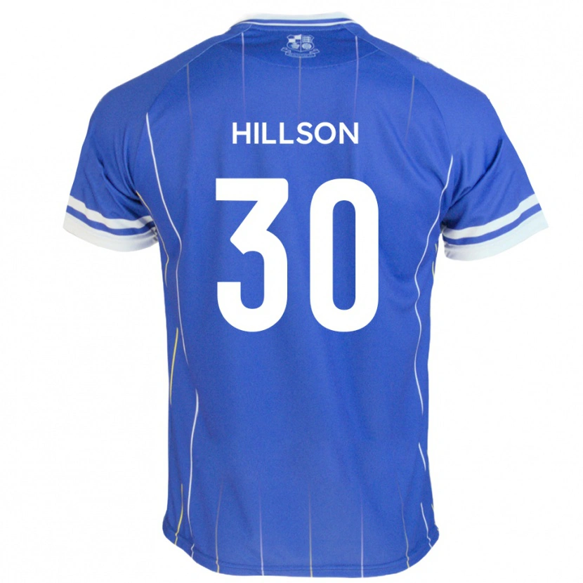 Danxen Homem Camisola James Hillson #30 Azul Real Principal 2025/26 Camisa Brasil