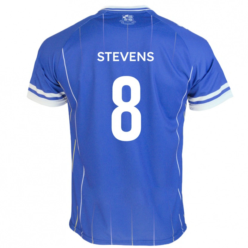 Danxen Homem Camisola James Stevens #8 Azul Real Principal 2025/26 Camisa Brasil