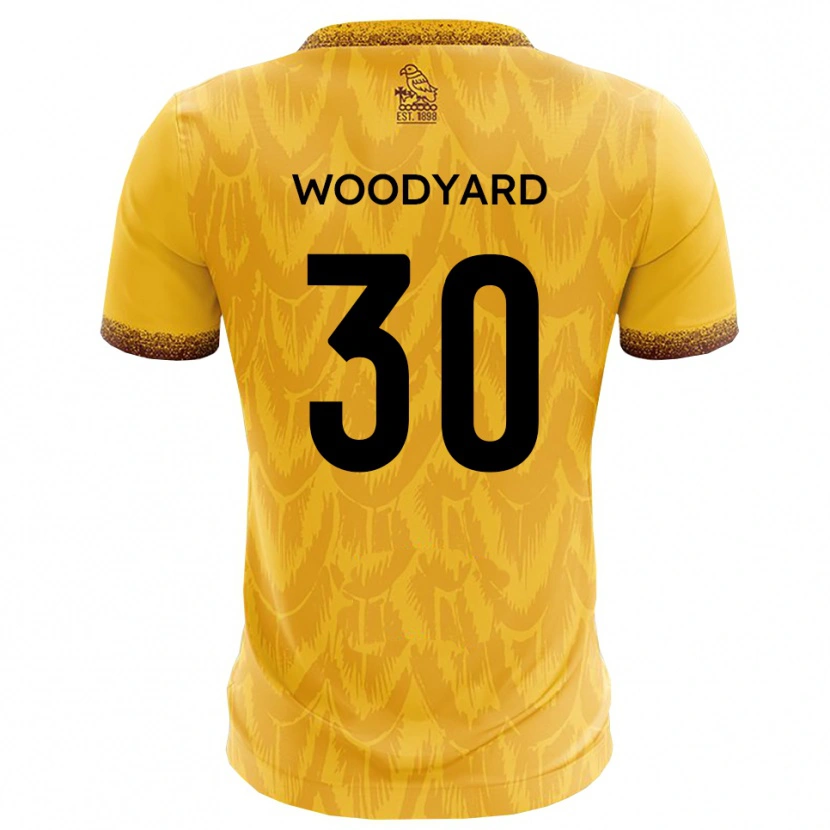 Danxen Homem Camisola Alex Woodyard #30 Amarelo Marrom Principal 2025/26 Camisa Brasil