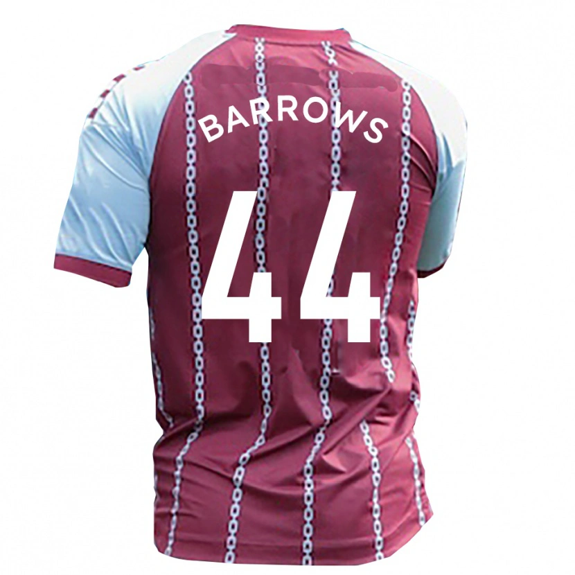 Danxen Homem Camisola Ross Barrows #44 Azul Celeste Ferrugem Vermelho Principal 2025/26 Camisa Brasil