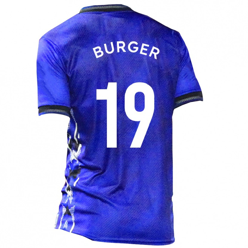 Danxen Homem Camisola Jake Burger #19 Azul Branco Principal 2025/26 Camisa Brasil