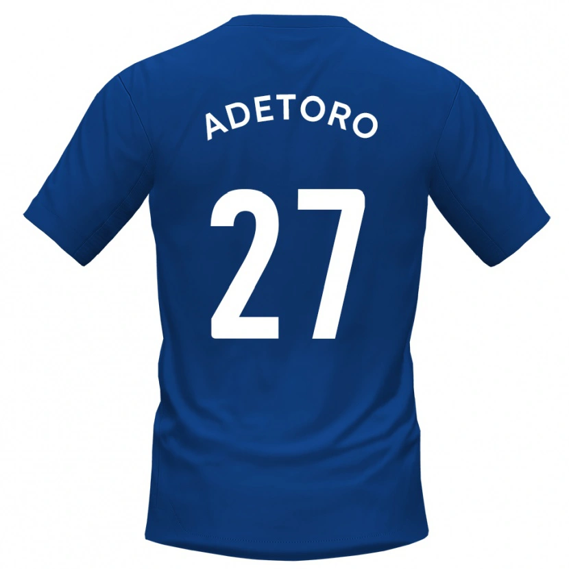 Danxen Homem Camisola Adam Alimi-Adetoro #27 Azul Branco Principal 2025/26 Camisa Brasil