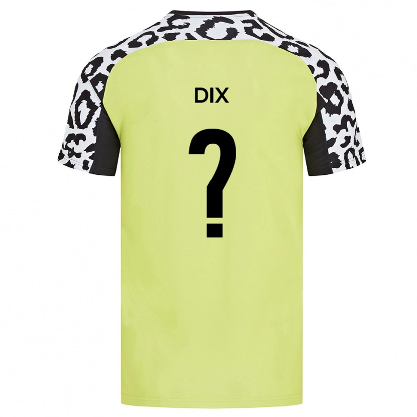 Danxen Homem Camisola Hannah Dix #0 Amarelo Fluorescente Principal 2025/26 Camisa Brasil