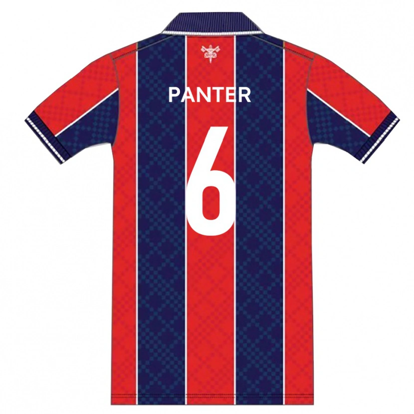 Danxen Homem Camisola Corey Panter #6 Vermelho Azul Marinho Principal 2025/26 Camisa Brasil