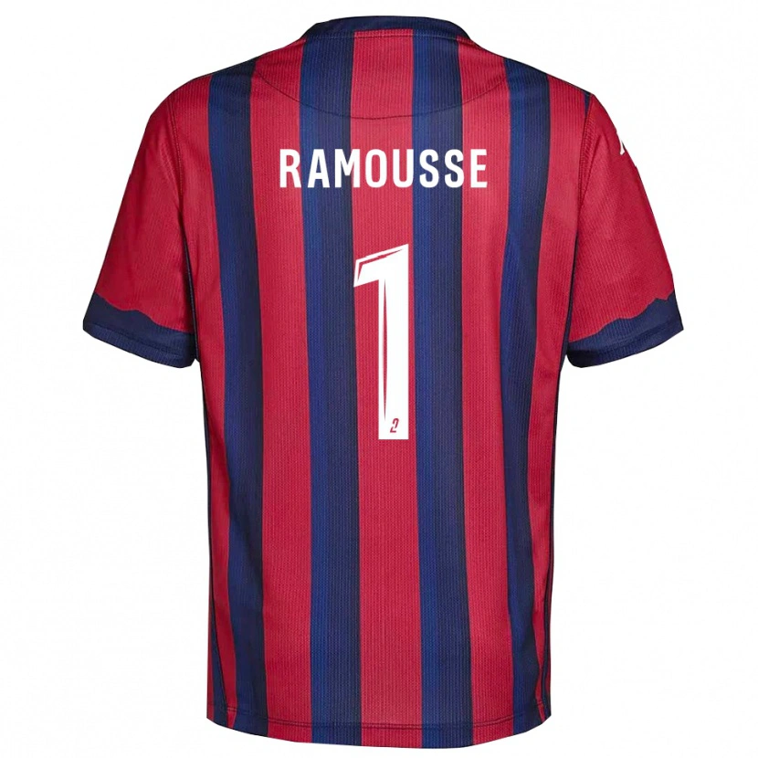 Danxen Homem Camisola Théo Ramousse #1 Vinho Azul Marinho Principal 2025/26 Camisa Brasil