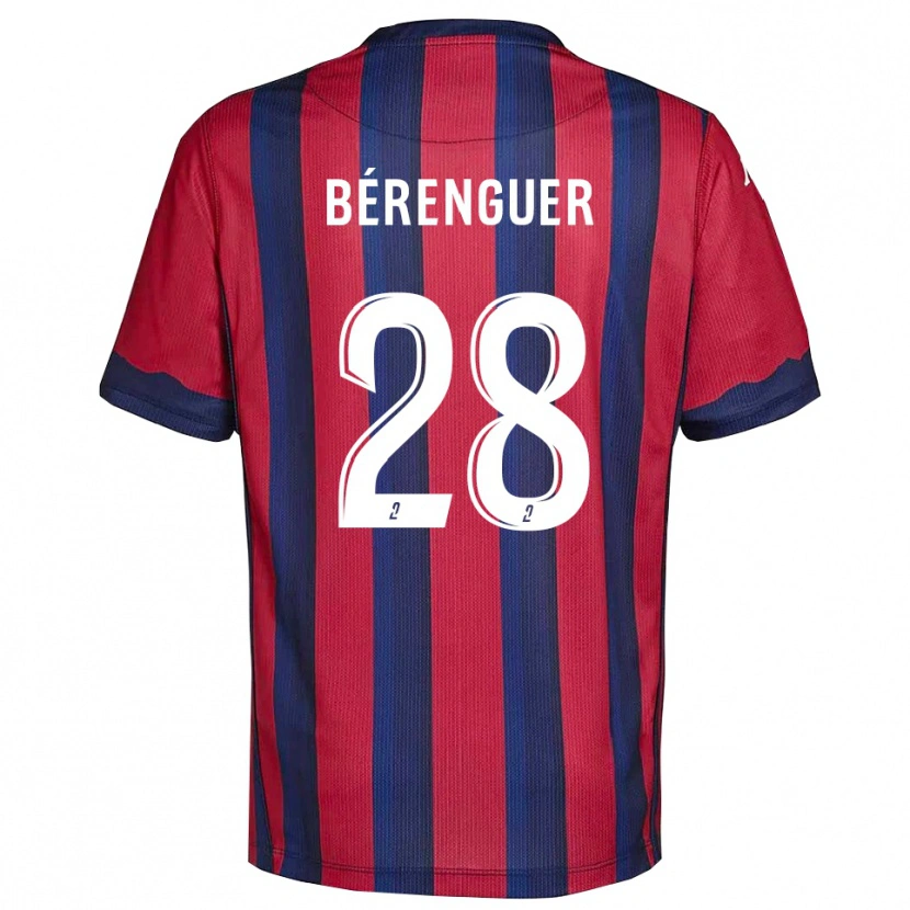 Danxen Homem Camisola Camille Bérenguer #28 Vinho Azul Marinho Principal 2025/26 Camisa Brasil