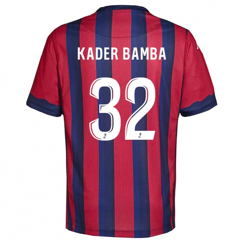 Danxen Homem Camisola Abdoul Kader Bamba #32 Vinho Azul Marinho Principal 2025/26 Camisa Brasil