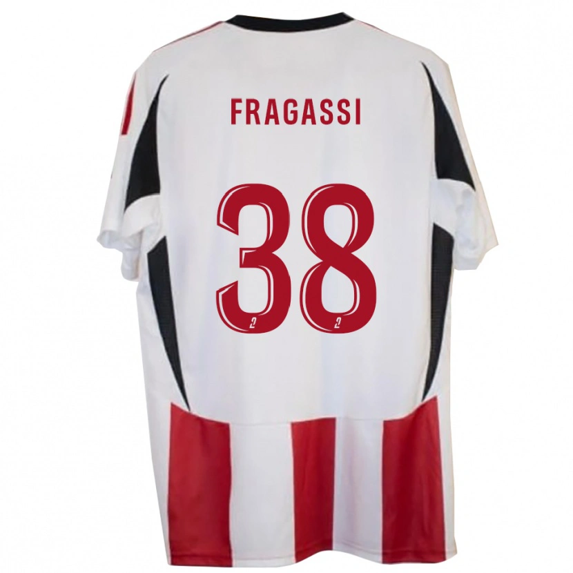 Danxen Homem Camisola Tom Fragassi #38 Vermelho Azul Principal 2025/26 Camisa Brasil