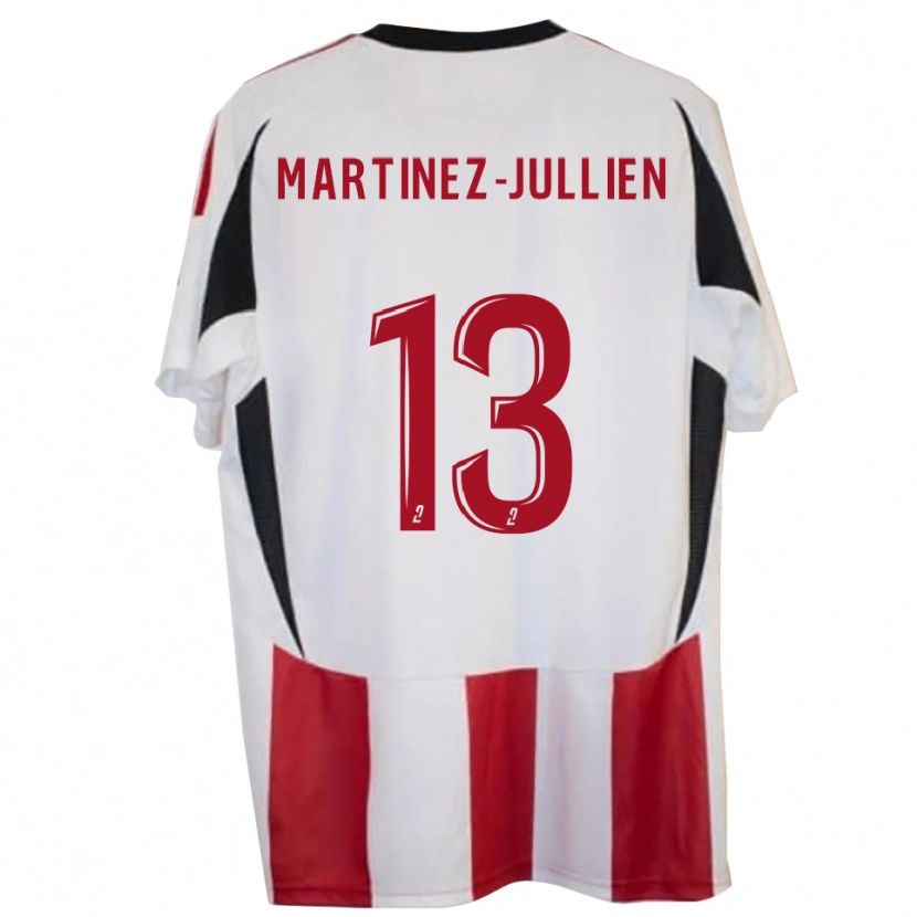 Danxen Homem Camisola Owen Martinez-Jullien #13 Vermelho Azul Principal 2025/26 Camisa Brasil