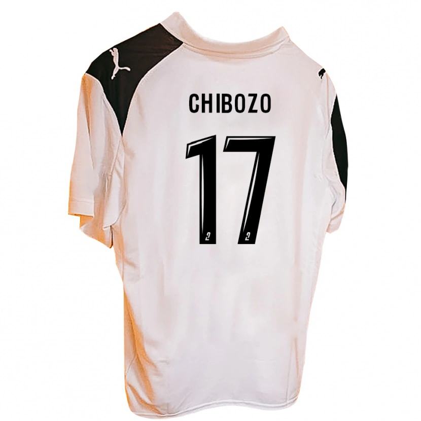 Danxen Homem Camisola Josué Chibozo #17 Preto Branco Principal 2025/26 Camisa Brasil