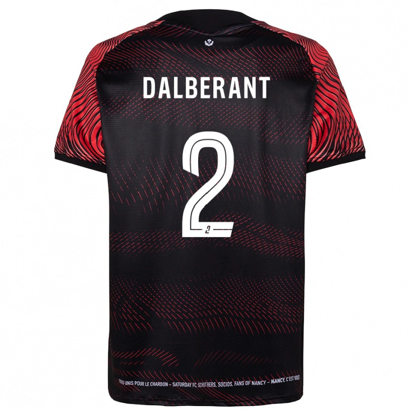 Danxen Homem Camisola Jean-Michel Dalberant #2 Branco Vermelho Principal 2025/26 Camisa Brasil