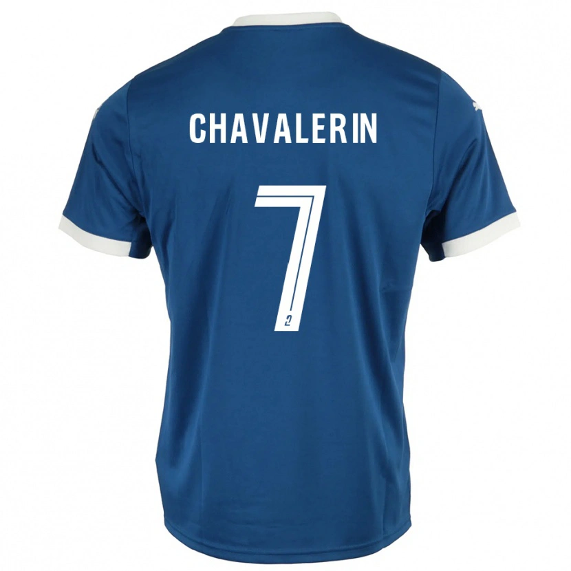 Danxen Homem Camisola Xavier Chavalerin #7 Azul Branco Principal 2025/26 Camisa Brasil