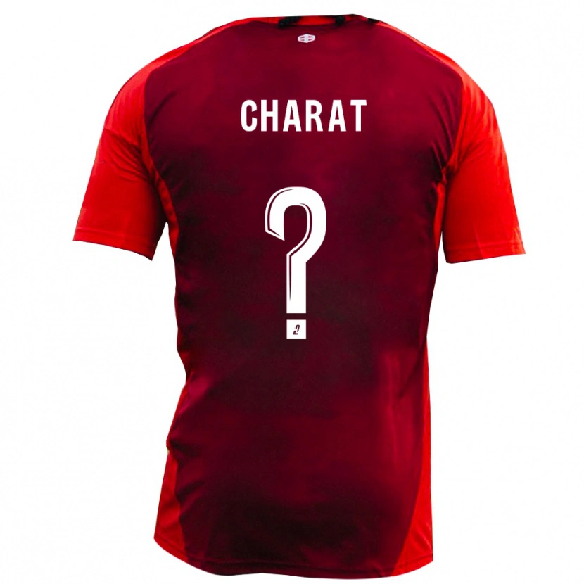 Danxen Homem Camisola Lohan Charat #0 Vermelho Borgonha Principal 2025/26 Camisa Brasil