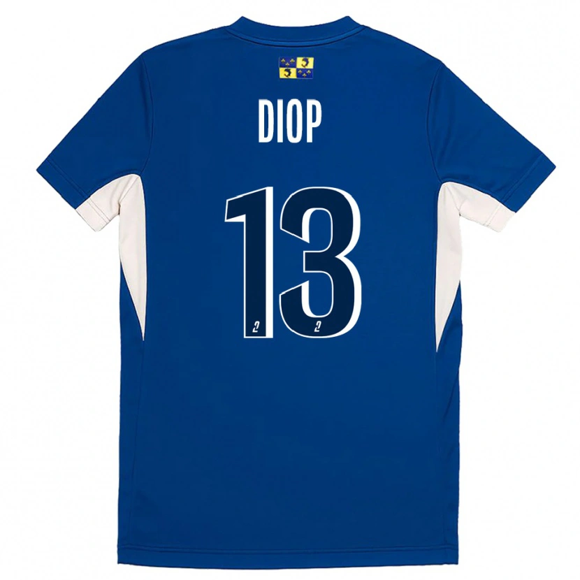Danxen Homem Camisola Mamadou Diop #13 Azul Marinho Azul Principal 2025/26 Camisa Brasil