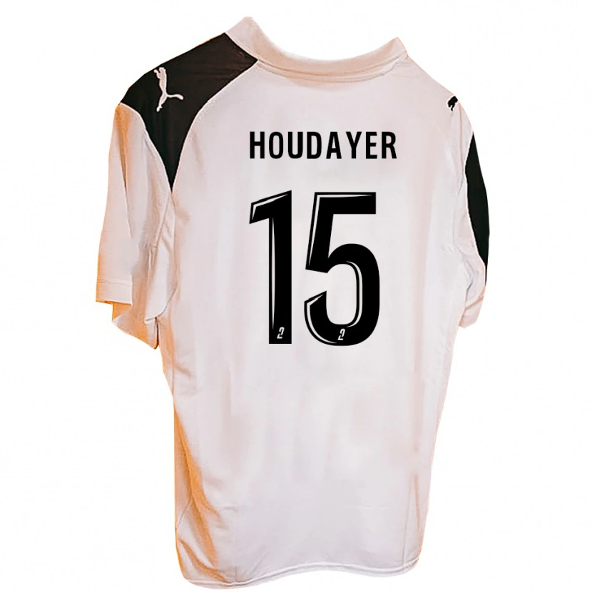 Danxen Homem Camisola Mathys Houdayer #15 Laranja Preto Principal 2025/26 Camisa Brasil