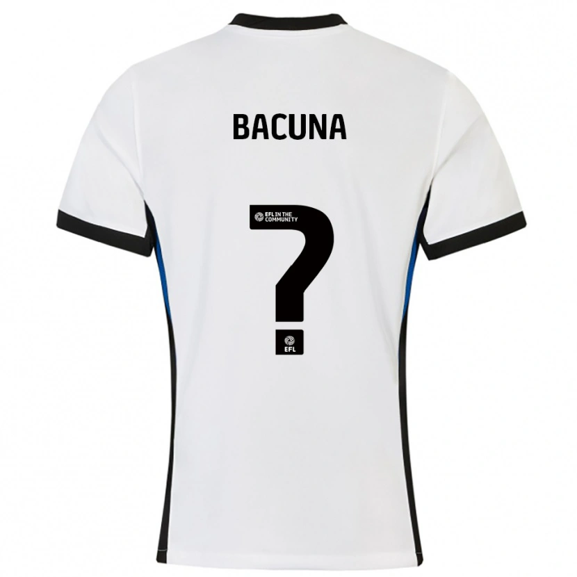 Danxen Homem Camisola Juninho Bacuna #0 Branco Azul Alternativa 2025/26 Camisa Brasil