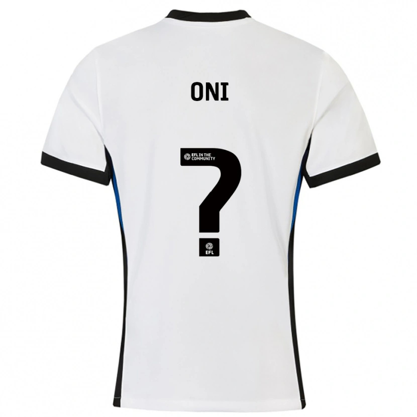 Danxen Homem Camisola Ifeoluwa Oni #0 Branco Azul Alternativa 2025/26 Camisa Brasil