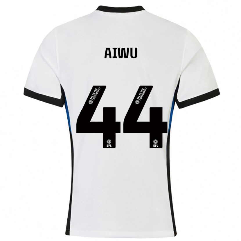 Danxen Homem Camisola Emanuel Aiwu #44 Branco Azul Alternativa 2025/26 Camisa Brasil