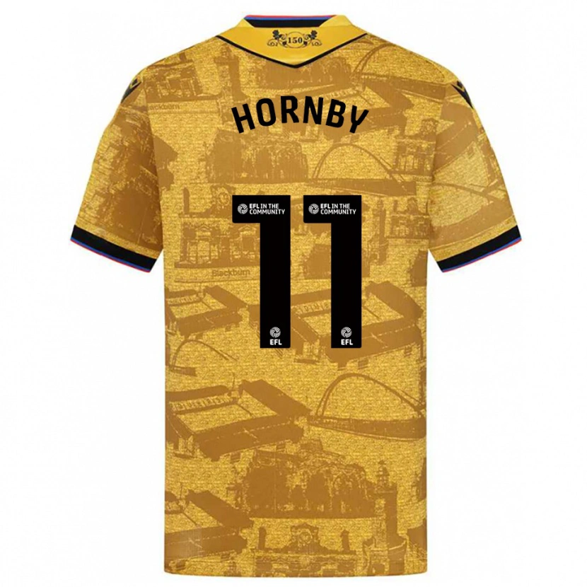 Danxen Homem Camisola Megan Hornby #11 Dourado Preto Alternativa 2025/26 Camisa Brasil