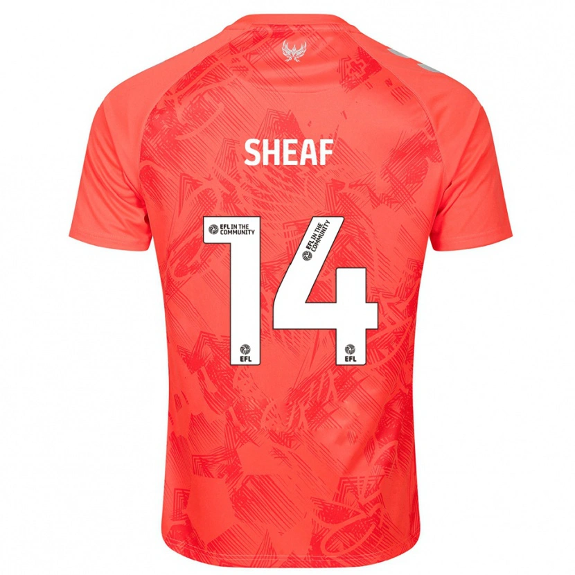 Danxen Homem Camisola Ben Sheaf #14 Laranja Branco Alternativa 2025/26 Camisa Brasil