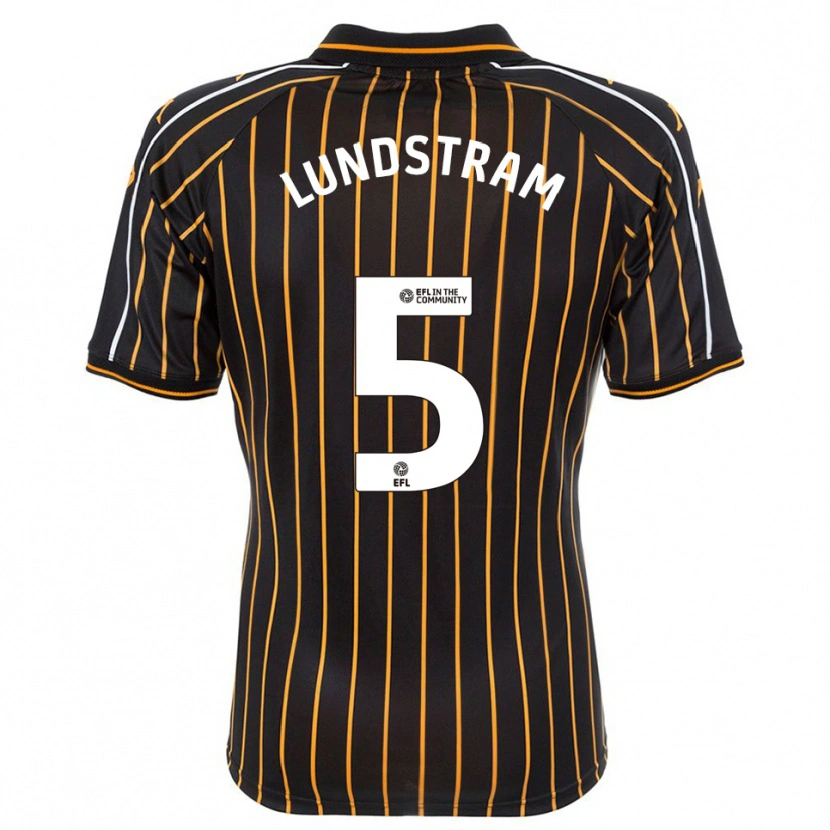 Danxen Homem Camisola John Lundstram #5 Branco Preto Alternativa 2025/26 Camisa Brasil