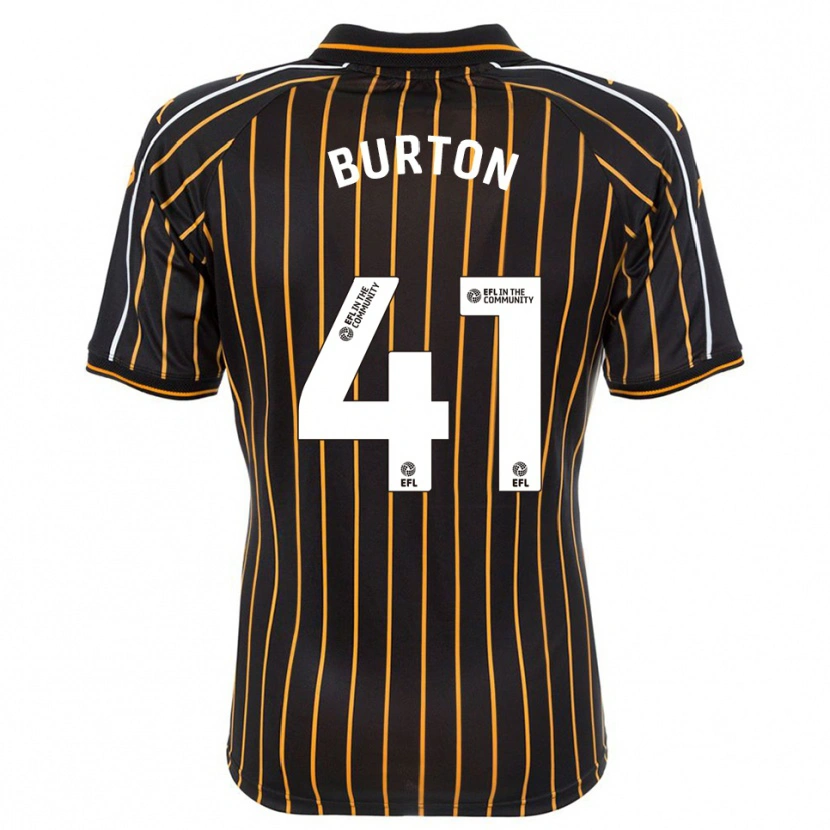 Danxen Homem Camisola Jess Burton #41 Branco Preto Alternativa 2025/26 Camisa Brasil