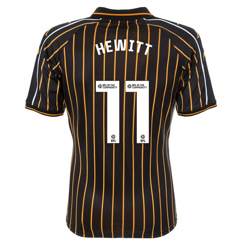 Danxen Homem Camisola Stan Hewitt #11 Branco Preto Alternativa 2025/26 Camisa Brasil