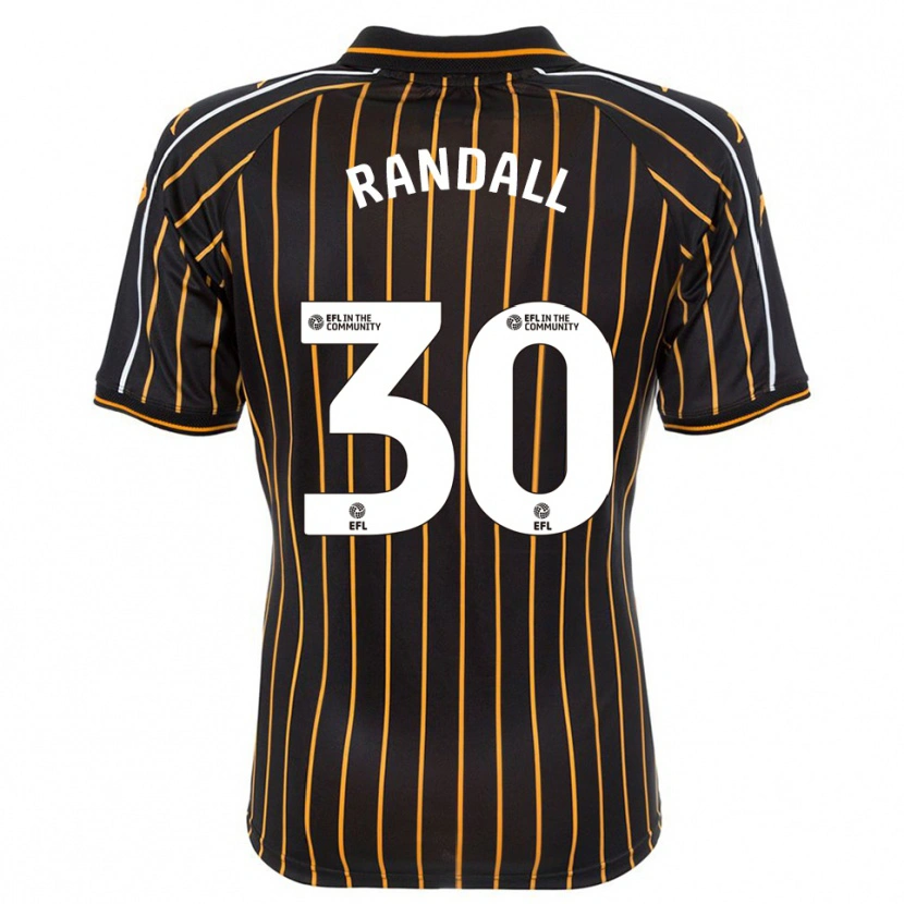 Danxen Homem Camisola Jennifer Randall #30 Branco Preto Alternativa 2025/26 Camisa Brasil