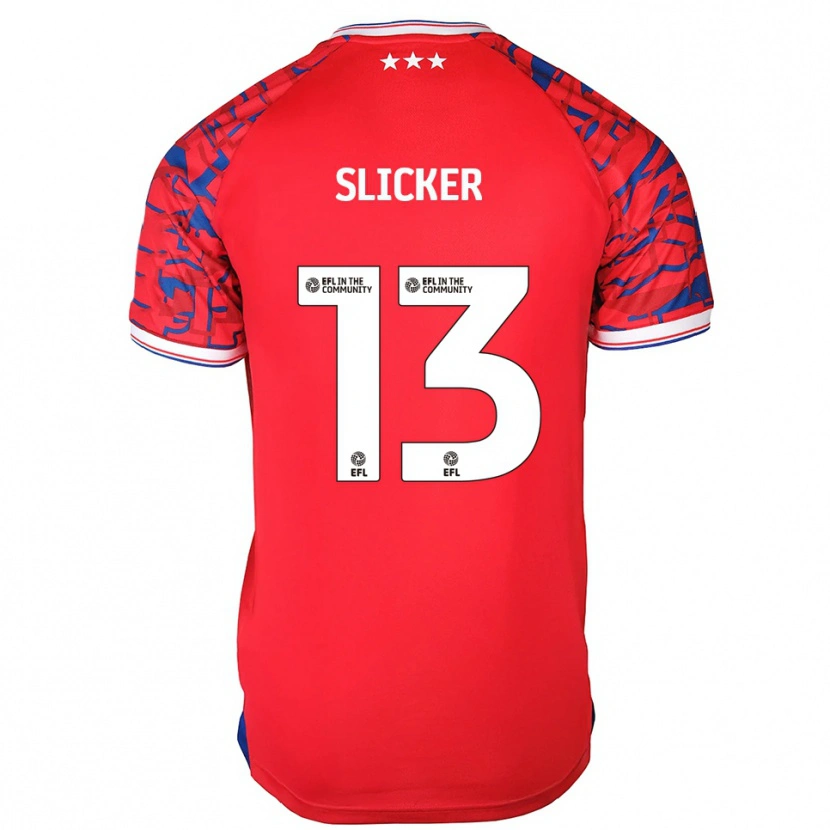 Danxen Homem Camisola Cieran Slicker #13 Vermelho Azul Alternativa 2025/26 Camisa Brasil