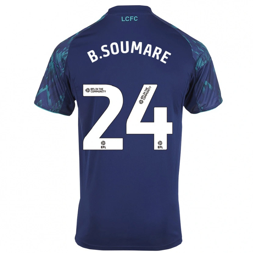 Danxen Homem Camisola Boubakary Soumaré #24 Azul Marinho Verde Branco Alternativa 2025/26 Camisa Brasil