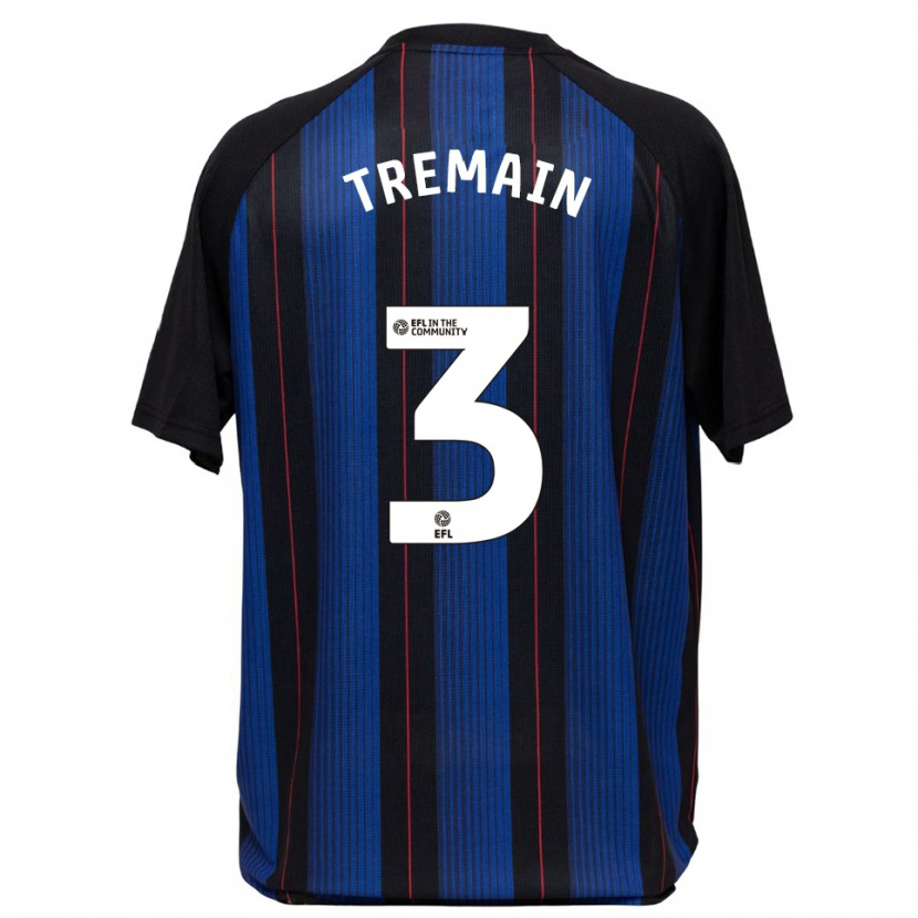 Danxen Homem Camisola Joey Tremain #3 Azul Preto Alternativa 2025/26 Camisa Brasil