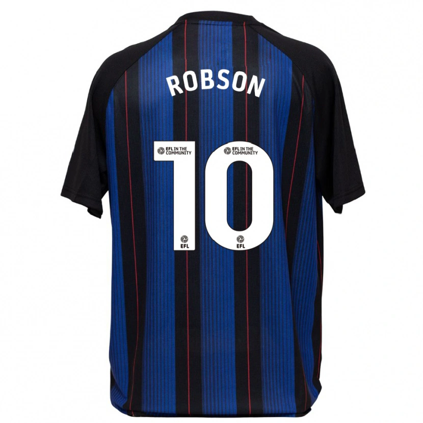 Danxen Homem Camisola Lauren Robson #10 Azul Preto Alternativa 2025/26 Camisa Brasil