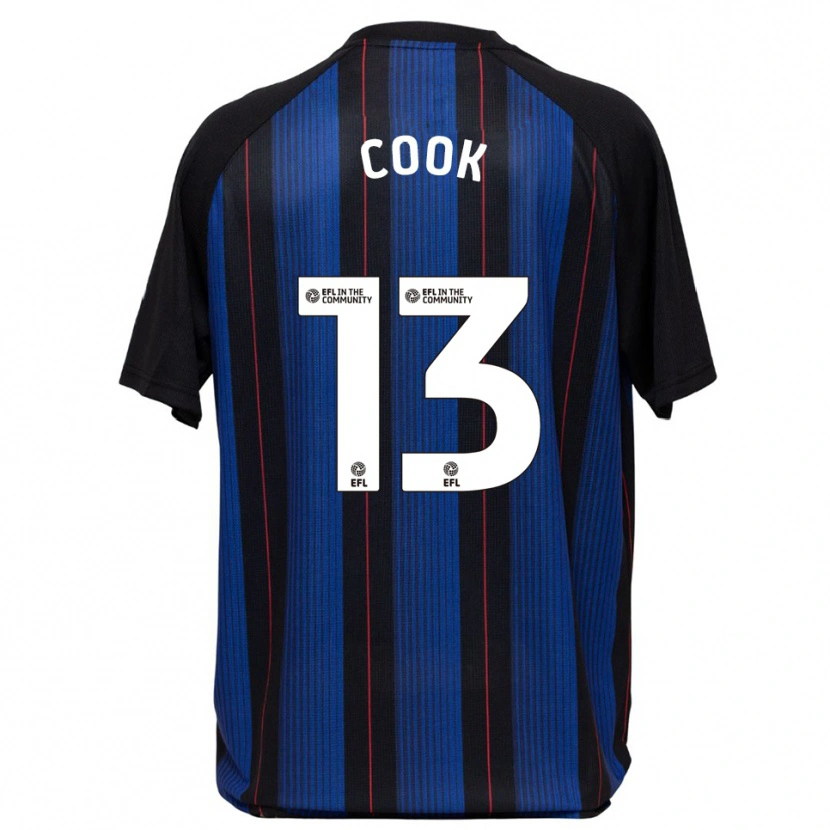 Danxen Homem Camisola Ruby Cook #13 Azul Preto Alternativa 2025/26 Camisa Brasil