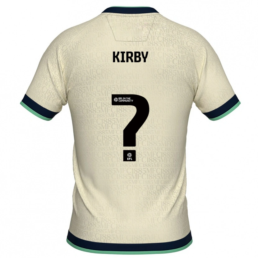 Danxen Homem Camisola Archie Kirby #0 Champagne Azul Marinho Alternativa 2025/26 Camisa Brasil