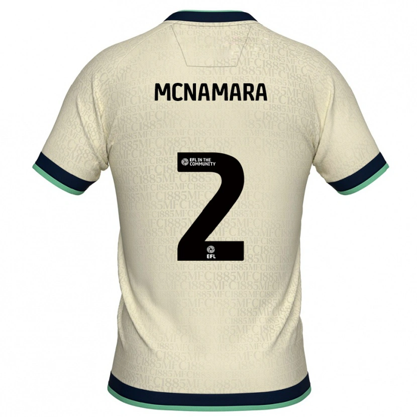 Danxen Homem Camisola Danny Mcnamara #2 Champagne Azul Marinho Alternativa 2025/26 Camisa Brasil