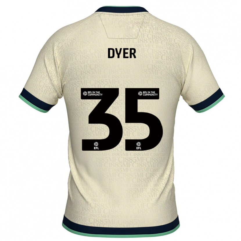 Danxen Homem Camisola Jet Dyer #35 Champagne Azul Marinho Alternativa 2025/26 Camisa Brasil