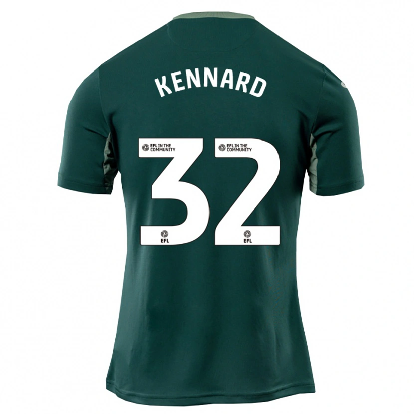Danxen Homem Camisola Holly Kennard #32 Verde Branco Roxo Alternativa 2025/26 Camisa Brasil