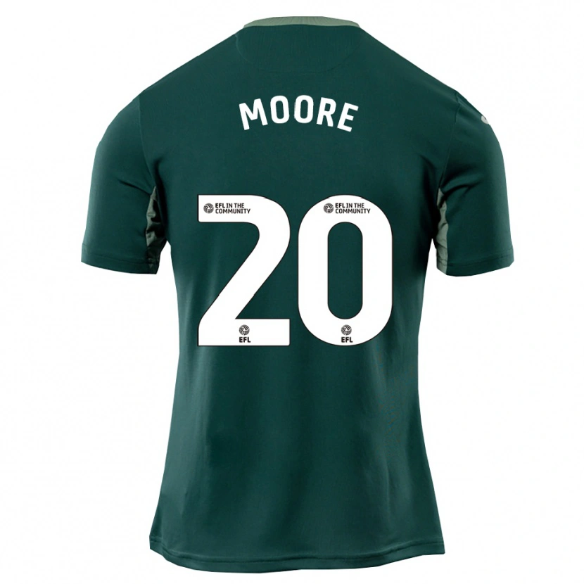 Danxen Homem Camisola Isabelle Moore #20 Verde Branco Roxo Alternativa 2025/26 Camisa Brasil