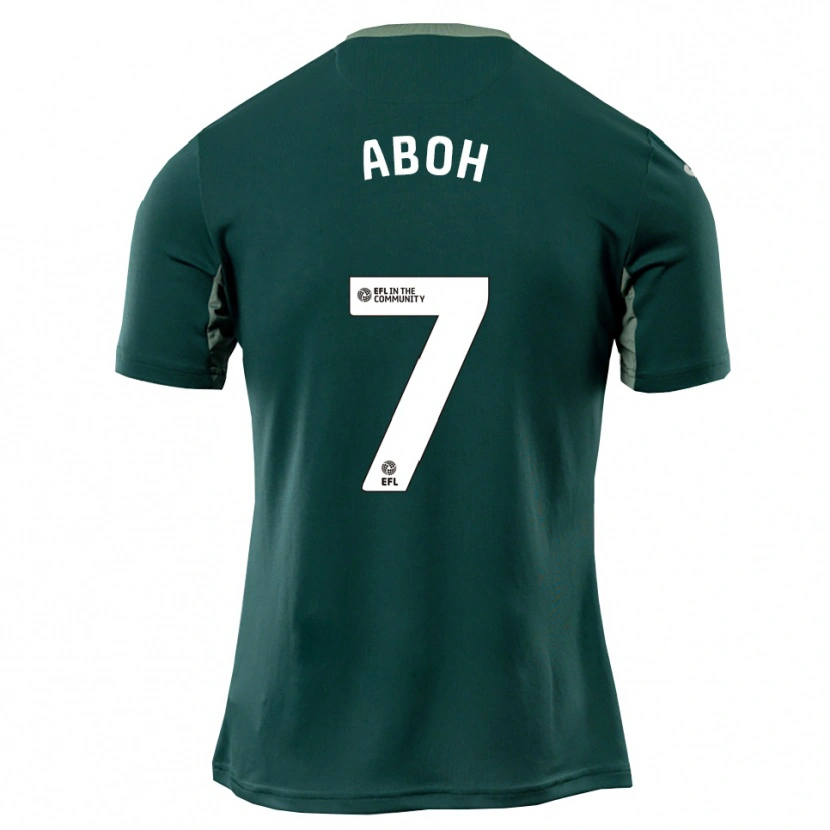 Danxen Homem Camisola Ken Aboh #7 Verde Branco Roxo Alternativa 2025/26 Camisa Brasil