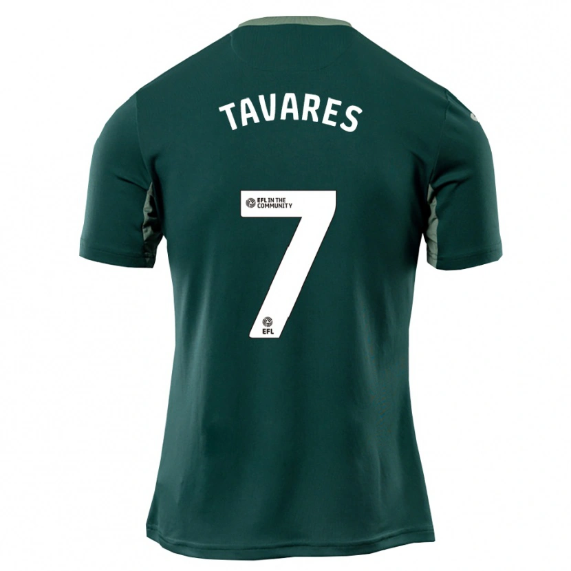 Danxen Homem Camisola Ajay Tavares #7 Verde Branco Roxo Alternativa 2025/26 Camisa Brasil