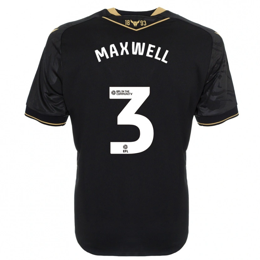Danxen Homem Camisola Rashane Maxwell #3 Preto Dourado Alternativa 2025/26 Camisa Brasil